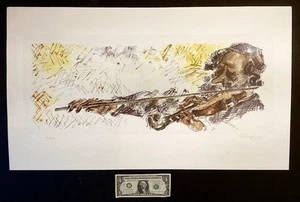 Signed Judaica Lithograph 111/250 CHAIM GROSS Artist/Sculptor ( 1904-1991) - Picture 1 of 8