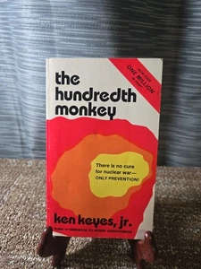 THE HUNDREDTH MONKEY  by Ken Keyes, Jr. vintage 1982 Vision Books paperback - Foto 1 di 7