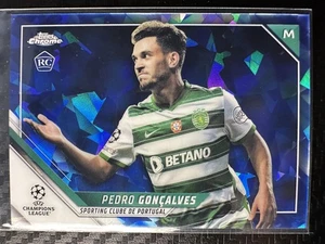 2021-22 Topps Chrome Sapphire Edition UEFA Champions League 199 Pedro Gonçalves - Picture 1 of 2
