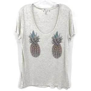 Victoria's Secret ROSA Super Suave Modal Piña Gráfico Camiseta Mediana - Imagen 1 de 8