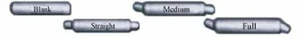 Jones Exhaust A3016B Glasspack Muffler Blank 1-3/4 Inlet & Outlet - Picture 1 of 1