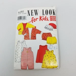 6880 New Look for Kids SEWING Pattern Bloomers Jacket Romper Dress 6M 1 2 3 4 - Picture 1 of 4