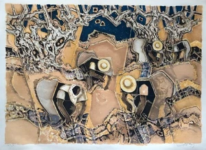 Georges Dayez (1907-1991) — Femmes aux champs — lithographie signée et numérotée - Bild 1 von 7