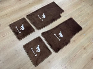 For ford bronco II Floor Mats Carpet brown Set Of4 1984-90 - Picture 1 of 4