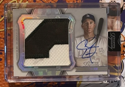 2024 Topps Dynasty Chase Utley /5 Autographed Jumbo Patch Dodgers - Image 1 of 4