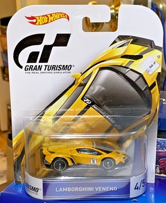 Hot Wheels-Gran Turismo-Entretenimiento Retro-Lamborghini Veneno-4/5-2016 Foto 1 de 4