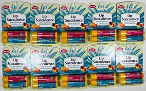 (10) Blistex Lip Succulence Agave Enriched Lip Balm Strawberry Melon Peach Plum - Picture 1 of 3