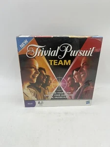 Trivial Pursuit Team Game New Damaged Sealed Hasbro Adult 2 Teams 2009 #V - Picture 1 of 11