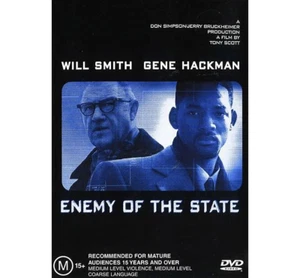 Enemy Of The State DVD Will Smith Gene Hackman Region 4 Brand New Sealed - Picture 1 of 1