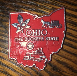Ohio State Rubber Magnet - Picture 1 of 2