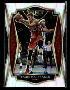 Lauri Markkanen 2020 Panini Select Premier Level  #162 Silver Chicago Bulls - Picture 1 of 2