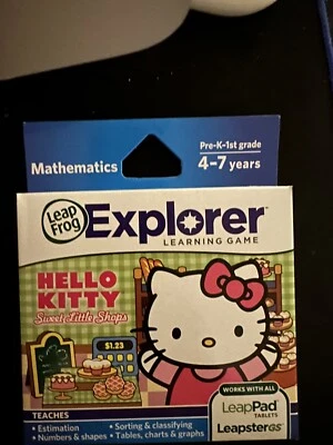New Hello Kitty leapfrog Explorer leappad learning Game - Image 1 of 3