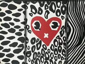 ESTEE LAUDER QUENTIN JONES BLACK & RED COSMETIC MAKEUP BAG / Travel - Picture 1 of 7