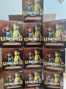 10 PUDEŁEK - Fortnite Mega Box - Seria 2 - Panini 2021 - 3 kryształy w pudełku - Zdjęcie 1 z 2