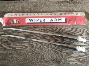 FORD ESCORT MK1 TWIN CAM RS MEXICO VAN LHD TRICO WIPER ARMS NOS BRIGHT STAINLESS - Picture 1 of 12