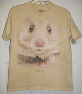 The Mountain White Mouse Hamster Gerbil T- Shirt Size Youth XL 2013 Beige - Picture 1 of 5