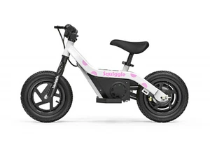 Kids Electric Pink Squiggle Balance Bike - 14inch Stability Motorbike - Picture 1 of 3