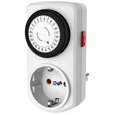 GAO Zeitschaltuhr Tageszeitschaltuhr Schaltuhr Mini IP20 TÜV/GS-Zeichen Timer - Bild 1 von 4