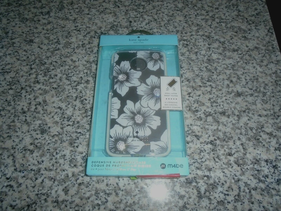 KATE SPADE MOTO Z3 MOTO Z3 PLAY HARDSHELL 保护壳 - 全新带盒 — 第 1/1 张图片