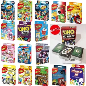 UNO Playing Card Game Family Children Friends Party Entertainment XMasCard Gift - Picture 1 of 1