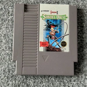 Castlevania II Simons Quest Nintendo NES Video Game Authentic Tested Cartridge - Picture 1 of 9