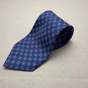 Light Blue Neck Tie JoS A Bank Small Geometrical Designs Executive Collection - Picture 1 of 4