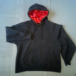 Nike Women's Jordan Flight Fleece Pullover Hoodie Black/ Red XS AIR JORDAN - Picture 1 of 9