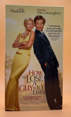 How To Lose A Guy In 10 Days VHS 2003 Kate Hudson **Buy 2 Get 1 Free** - Image 1 of 3