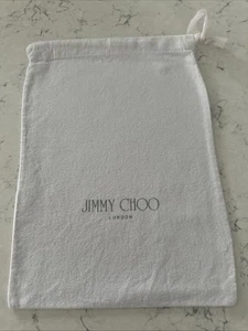 Jimmy Choo Lilac Cotton Dust Bag Size 25cm x 34cm - Picture 1 of 3