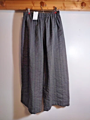 Rundholz Medium Women's Wool Wide Leg Tweed Brown Elastic Waist Pants NWT - Image 1 of 4