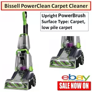 Bissell Carpet Washer Wet Carpet Rug Cleaner Powerclean Cleaning Machine - Picture 1 of 10