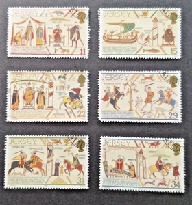 Jersey: 900th death anniv. William the Conqueror; complete used set; SG422 etc - Picture 1 of 8