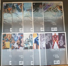 Marvel Comics Front Line: Civil War #1-11 (2007) NM/M