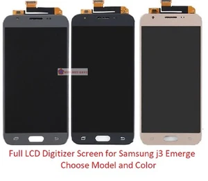 Full LCD Digitizer Screen Display Replacement for Samsung J3 Emerge / Luna Pro - Picture 1 of 6