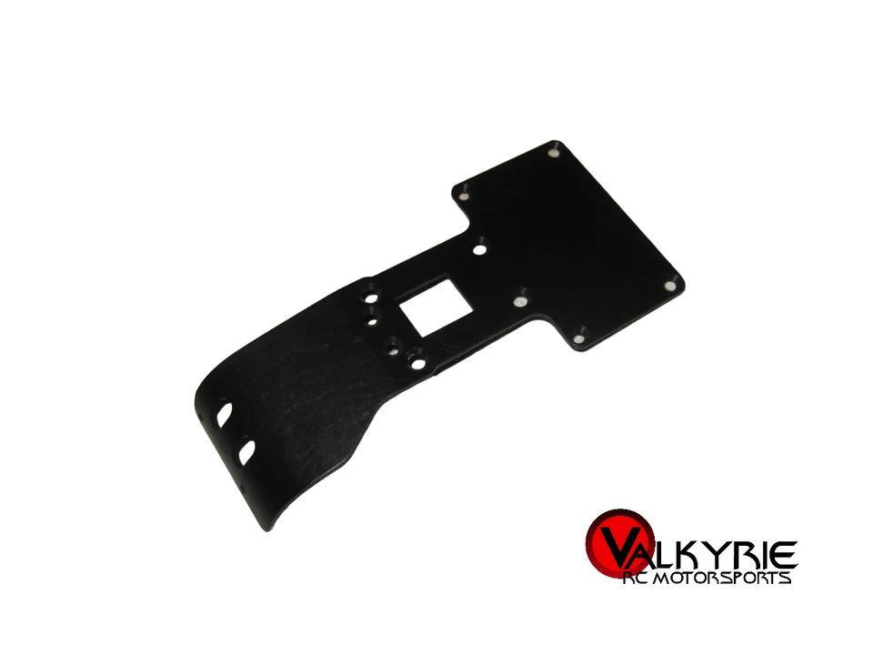 Vintage RC Associated B3 T3 Series Rear Chassis Plate Aluminum Black (1) 9241 - Image 1 of 1