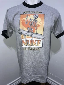 Screen Stars 1984 JRS Enterprises Real Vintage Gray T-shirt Single Stitch READ - Picture 1 of 16