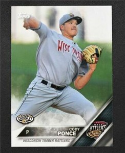 2016 Topps Pro Debut #13 Cody Ponce - NM-MT