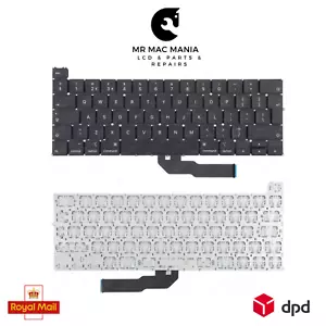 Keyboard for Macbook Pro 13" A2251 2020 UK Layout Laptop With Screws - Picture 1 of 4