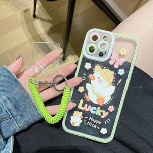 Phone Case Pupil Shadow Transparent Case Lanyard - Picture 1 of 12