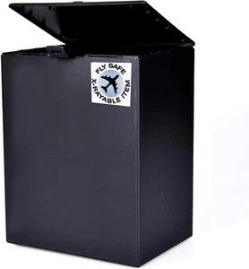 Airline Safe Plastic Temporary Travel Cremation Urn for Human Ashes, TSA Approve - Picture 1 of 12