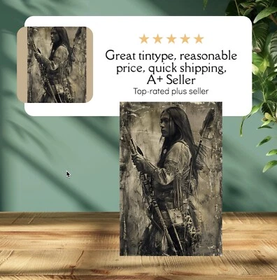 Индейский тонип ограниченный выпуск музейная серия C00202RP - Изображение 1 из 3