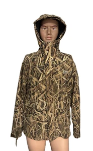 Cabelas Camo Jacket Mossy Oak Shadow Grass Blades Duck Hunting Coat Mens Medium - Picture 1 of 18