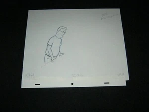 Original KING OF THE HILL ANIMATION BLEISTIFT GEZEICHNET PRODUKTIONSKUNST #15 HANK HILL - Bild 1 von 1