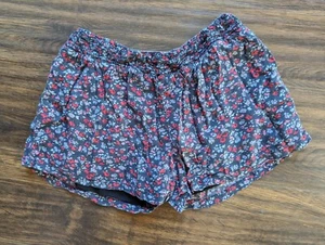 Size 7 8 Zara Girls Girl Floral Shorts Bottoms - Picture 1 of 3