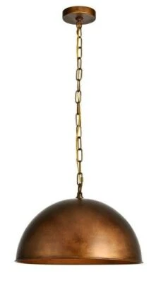 Pendant Chandelier Vintage Brass Rustic Farmhouse Kitchen Island Ceiling Light - Image 1 of 4