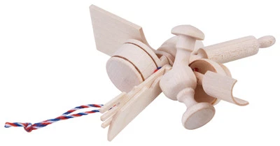 Kinderküchengeschirr Küchengeschirr für Kinder Küchenminiaturen 10 Stück im Satz - Bild 1 von 2