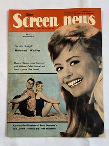 New Screen News Magazine Deborah Walley James Darren Connie Stevens Rock Hudson - Picture 1 of 12