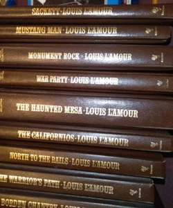 louis lamour leatherette books you choose very good condition - Picture 1 of 7