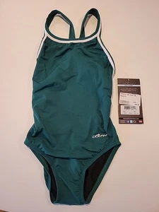 Dolfin - Reliance Team Solid DBX Back Race Badeanzug Forest Green Größe 26 - Bild 1 von 7