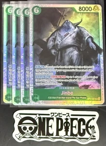 4x One Piece OP11-031 SR Jinbe - English - Foil - Playset - TCG - NM/M - Picture 1 of 1